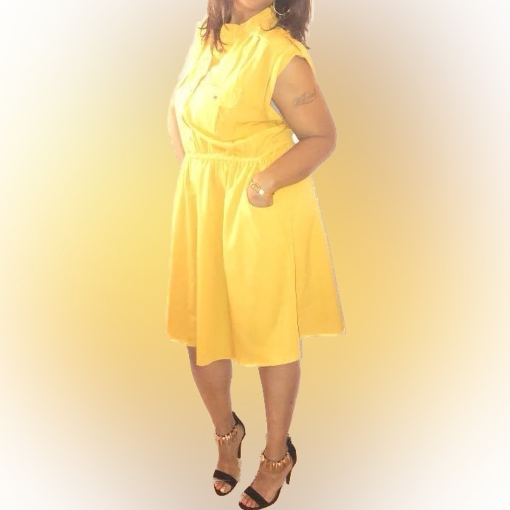 Yellow Dress size 2X